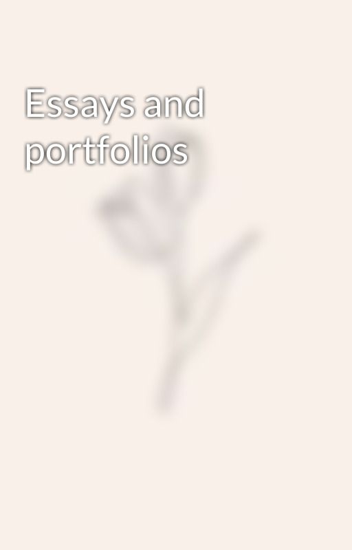 Essays and portfolios by elmnop_light