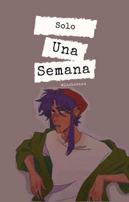 Solo Una Semana  cover