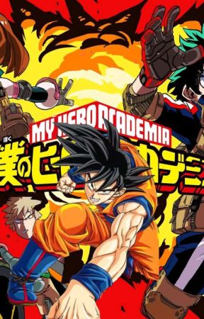 GOKU EN MY HERO ACADEMIA  by eslender_teorias07