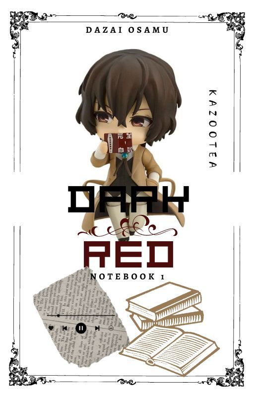 DARK RED ‣ d. osamu by kazooteax