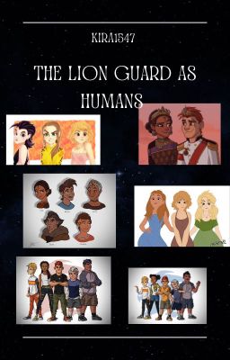 The lion guard as humans cover