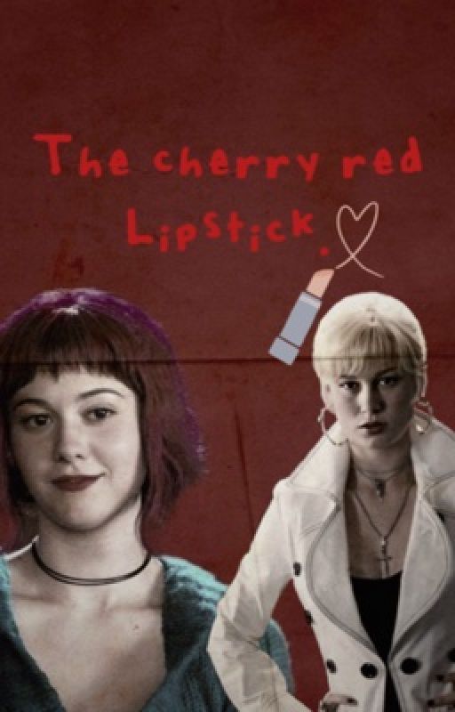 The cherry red lipstick  by thirteenszx