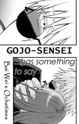 Gojo-sensei has something to say cover