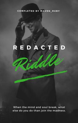 Redacted Riddle |Edward Nygma| cover