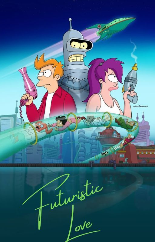 Futuristic Love~ A Futurama reader insert by Neon_Angel_Gacha