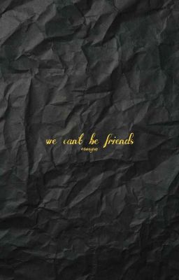 we can't be friends | liskook cover