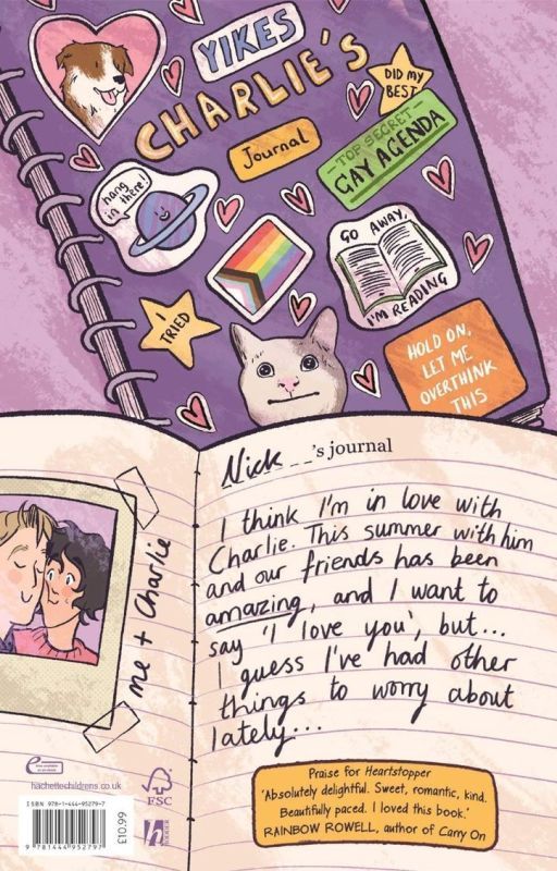 Dear Diary - A collection of different Heartstopper diary entries by patchtime