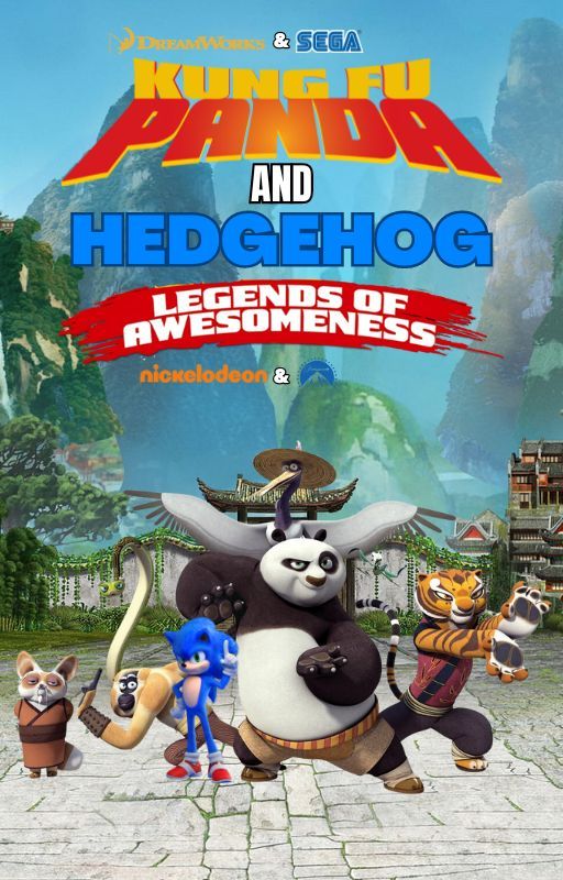 Kung Fu Panda and Hedgehog: Legends of Awesomeness by Dewbie107