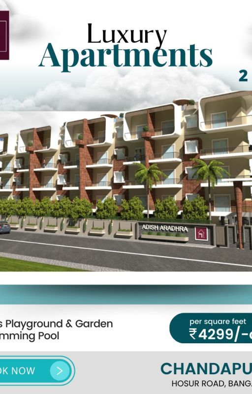 Looking for 2/3 BHK apartments in Chandapure, Bangalore. by Adishproperties