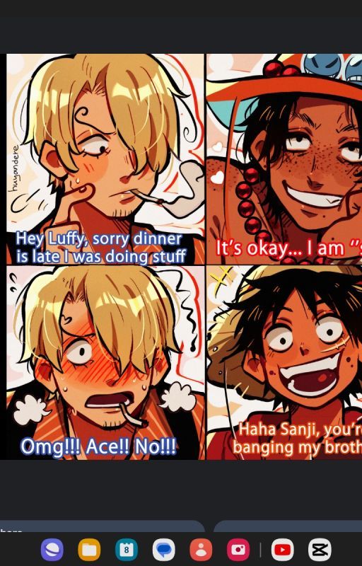 \Ace x Sanji(the kidnapped cook) / by Iloveonepiece1100