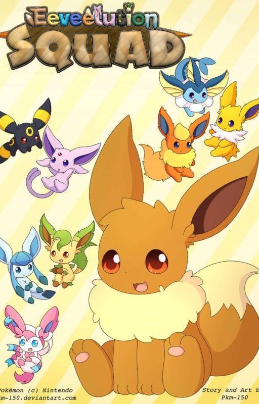 eeveelution squad(Explorer Of The Sky Universe) by Killerolango_0000