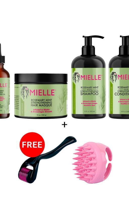 Mielle Rosemary   Mint Hair Strengthening Special Package by qasrjamalkw