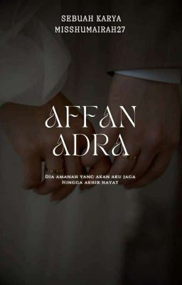 AFFAN_ADRA | In Editing cover