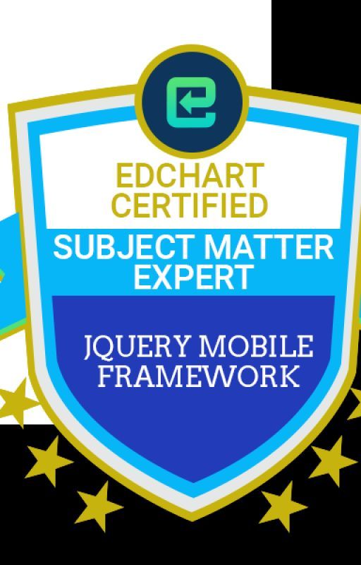 Master Jquery Mobile: Achieve Certification with Edchart: by edchart