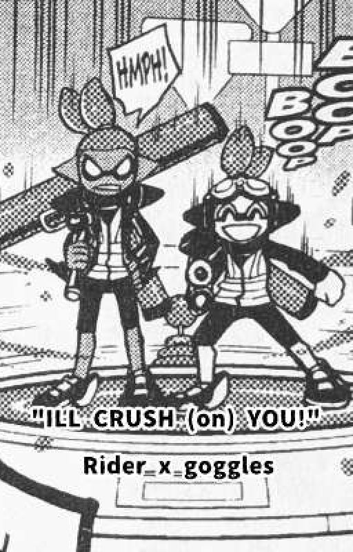 Rider x goggles || "ill crush you!"  by inkyrider