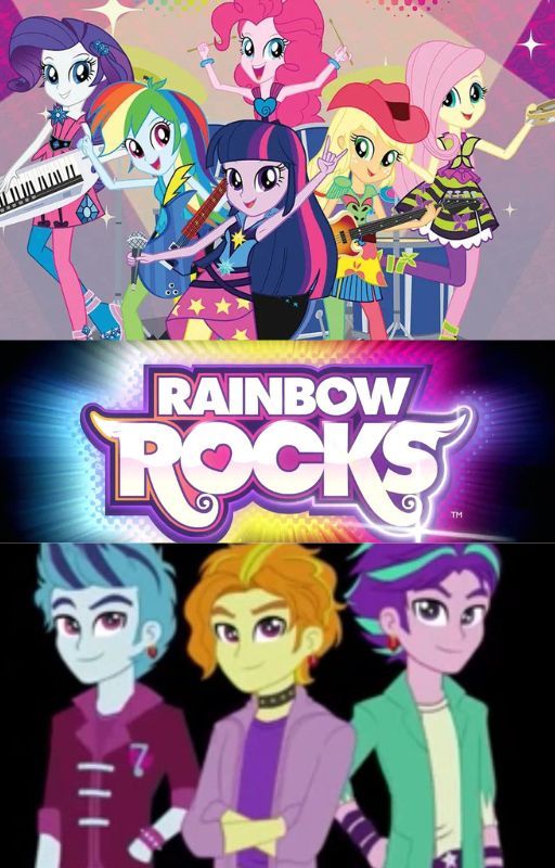 MLP EG: Rainbow Rocks Sundown Glare x Reader by KBPeanutGirl24578377