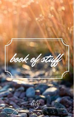 book of stuff cover