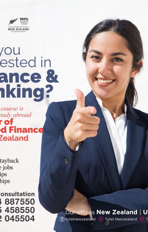 Get 3 years stay back with Master of Applied Finance in New Zealand by akhildigital