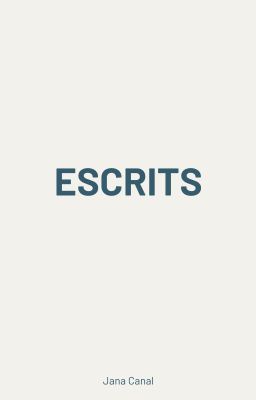 Escrits cover