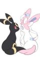 Switched Roles- Umbreon & Sylveon by INSPIREandNOTHING