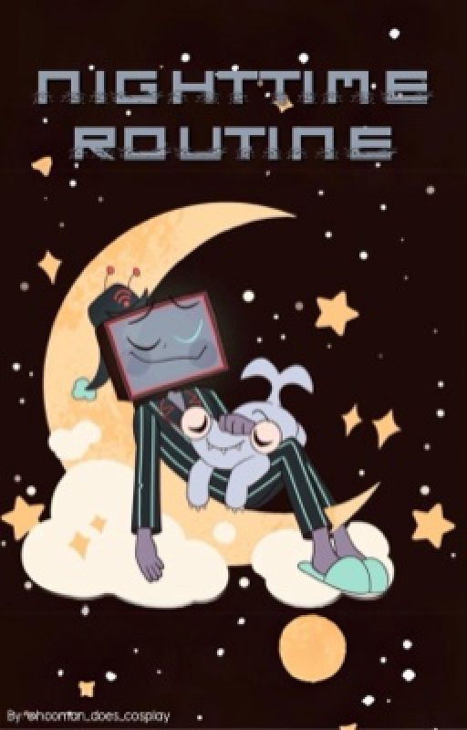 Nighttime Routine | Vox x Reader Oneshot by hooman_does_cosplay