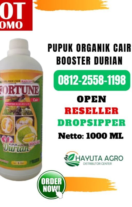 0812-2558-1198 (TERLARIS), Jual Pupuk Durian Agar Cepat Berbuah Dadi Mulyo by pupuksubur100