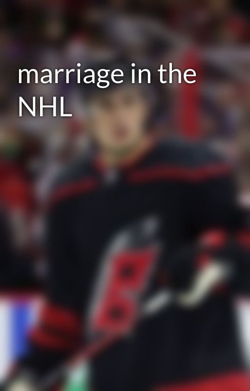 marriage in the NHL by maryannajarvis