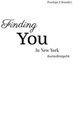 Finding you in New York. cover