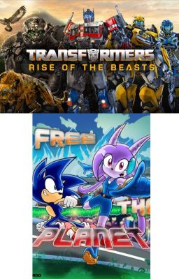 Sonic x Lilac in Transformers: Rise of the Beasts cover