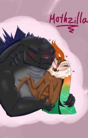 the Queen and King of Monsters (Godzilla x mothra) by your_Rose1895