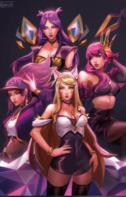 The Divine Kitsune  (Male reader X K/DA) cover