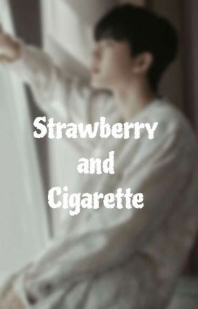 Strawberry and Cigarette  by auxiliaryyy_