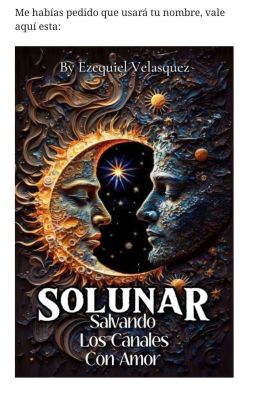 solunar: salvando los canales con amor. cover