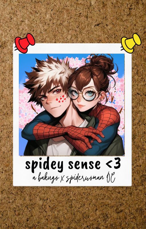 spidey sense (Bakugo x Spider-Woman OC AU) by coffeedeprivedginger