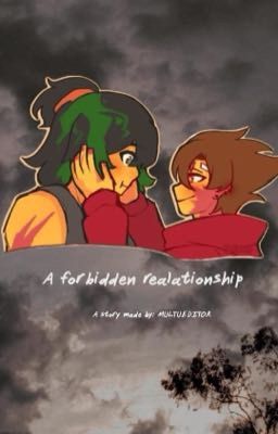 A forbidden realationship // a ninjago lavasipping fanfic  cover