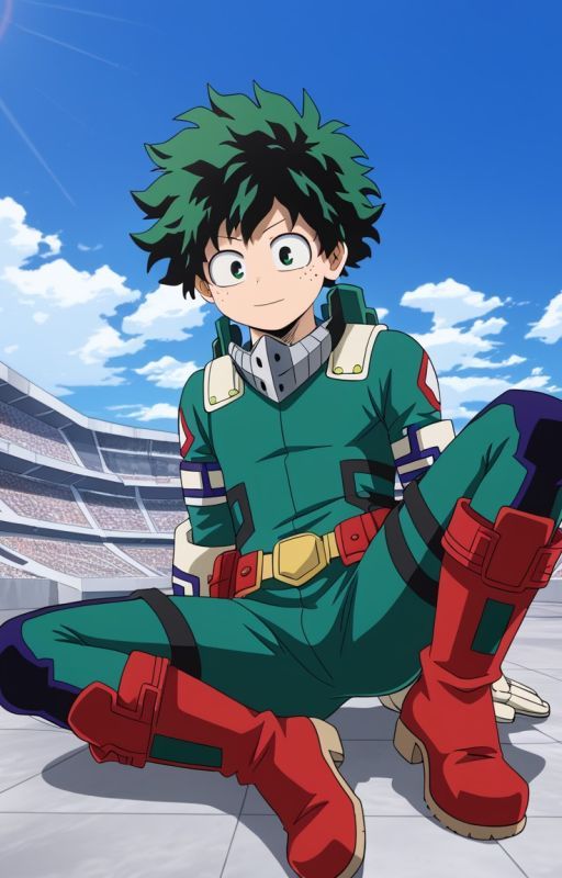 Izuku The Armored Hero by BrandonWilliamson691