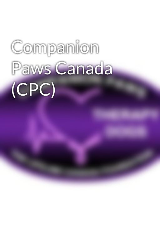 Companion Paws Canada (CPC) by companionpawsca