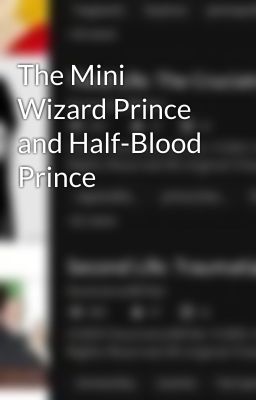 The Mini Wizard Prince and Half-Blood Prince cover