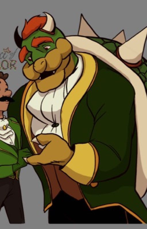 Luigi x Bowser by sushishuiii