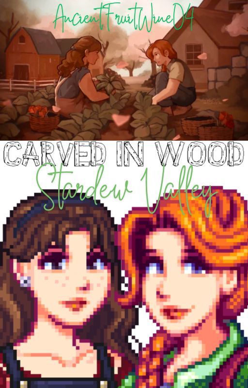 Carved In Wood 🧡 (Leah x OC) 🧡 by AncientFruitWine04