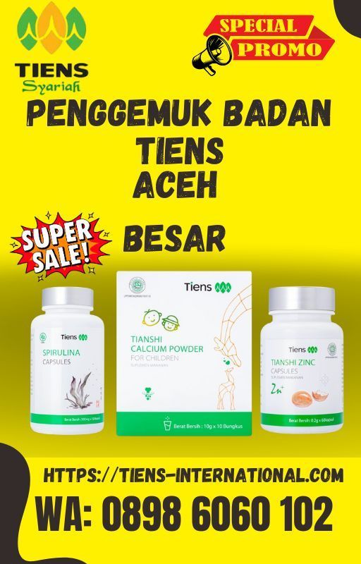 0898-6060-102 Toko  Penggemuk Badan Tiens di Aceh Besar by penggemukbadantieens