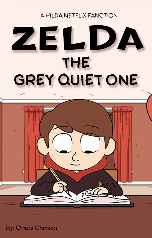 Zelda the Grey Quiet One - Hilda Netflix - Twin Sister OC by ChaosCrimtine