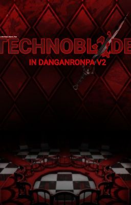 Technoblade in Danganronpa 2 cover