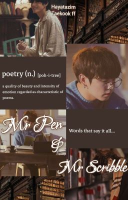 Mr Pen & Mr Scribble || Taekookff ✓ cover