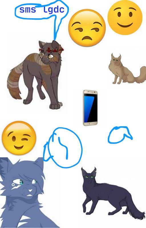 Les sms que s'envoient les chats lgdc by lgdcctropcool