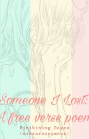 Someone I lost. by missarnonymous