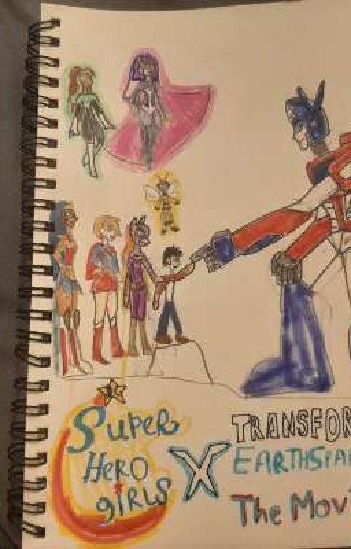 dc superhero girls x transformers earthspark the movie. by Allspark2003