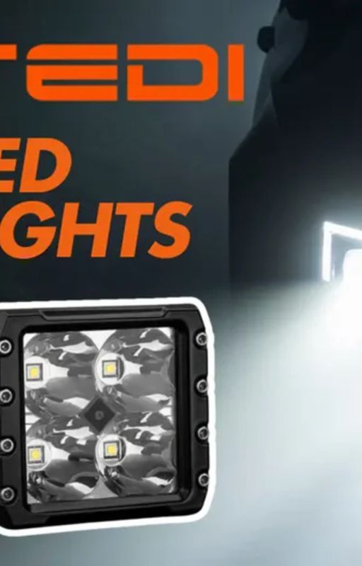 STEDI C4 Cube LED: Dual Beam for Brilliant Road View by camstoreindia