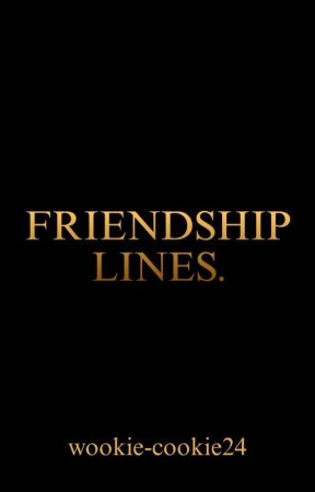 FRIENDSHIP LINES; stray kids. by wookie-cookie24