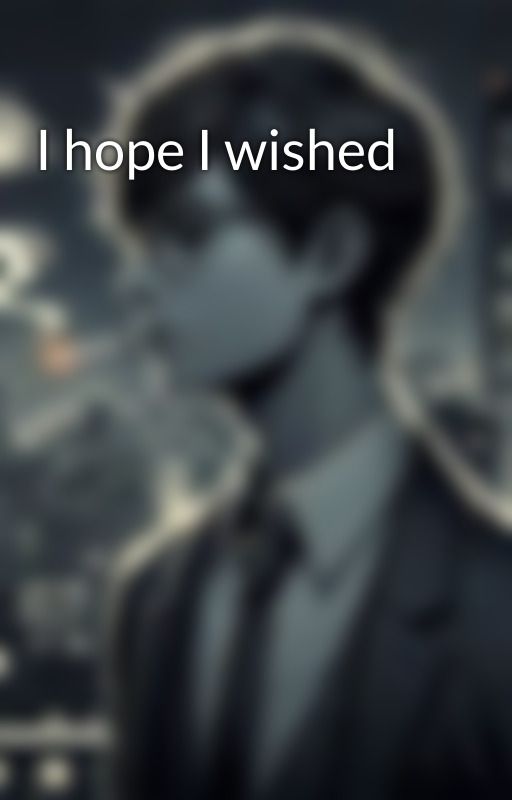 I hope I wished by BlazeWrites44